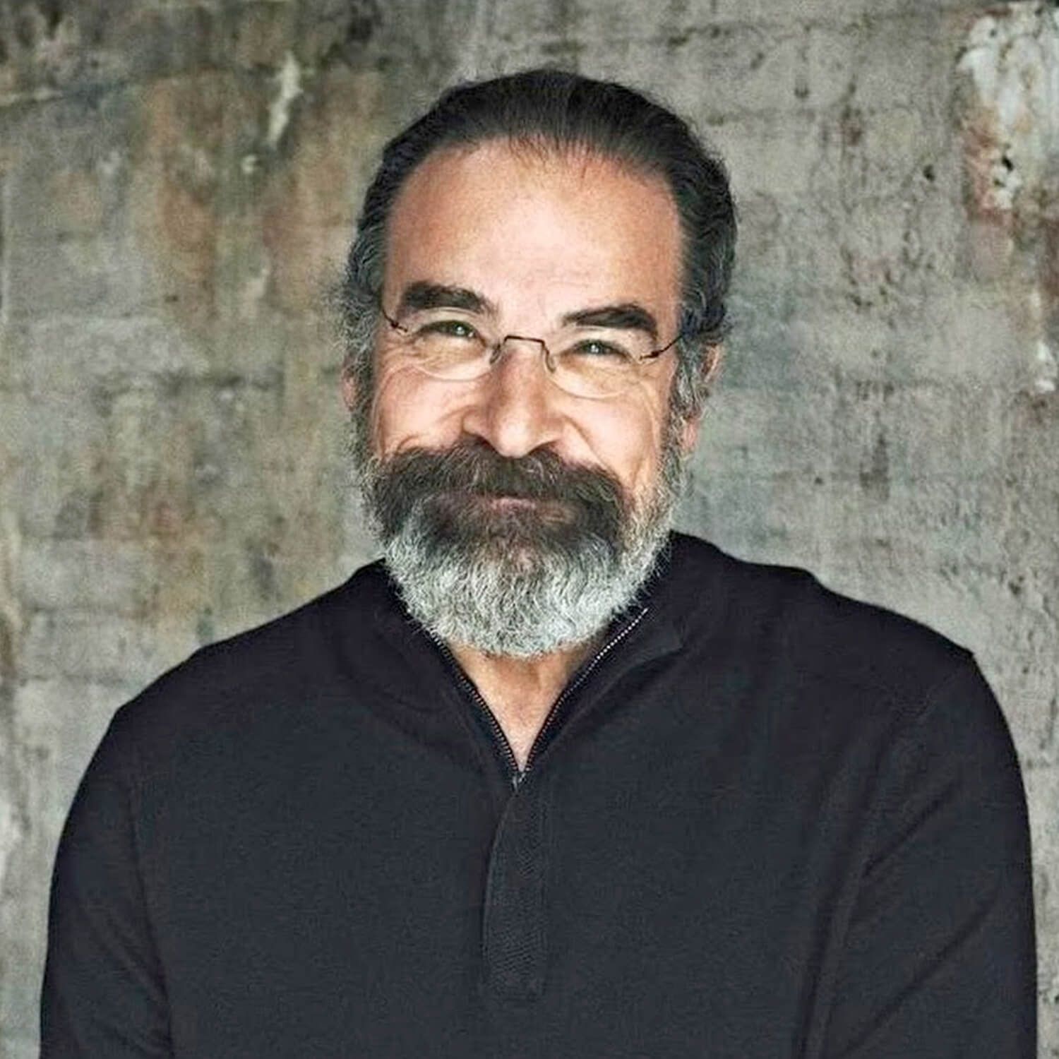 Mandy Patinkin in a Black Color Top Portrait