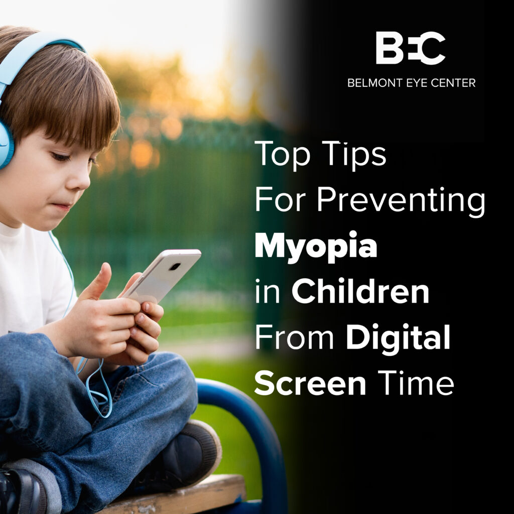 Top Tips for Preventing Myopia in Children from Digital Screen Time