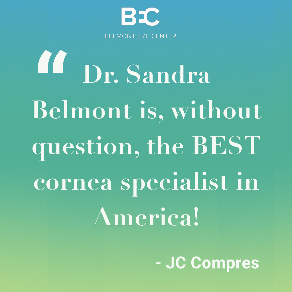 Belmont Eye Center Patient Review: JC Compres