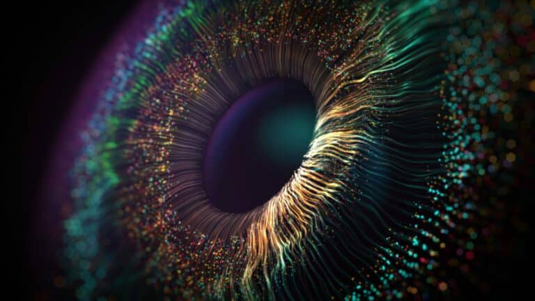 Close up of an eye