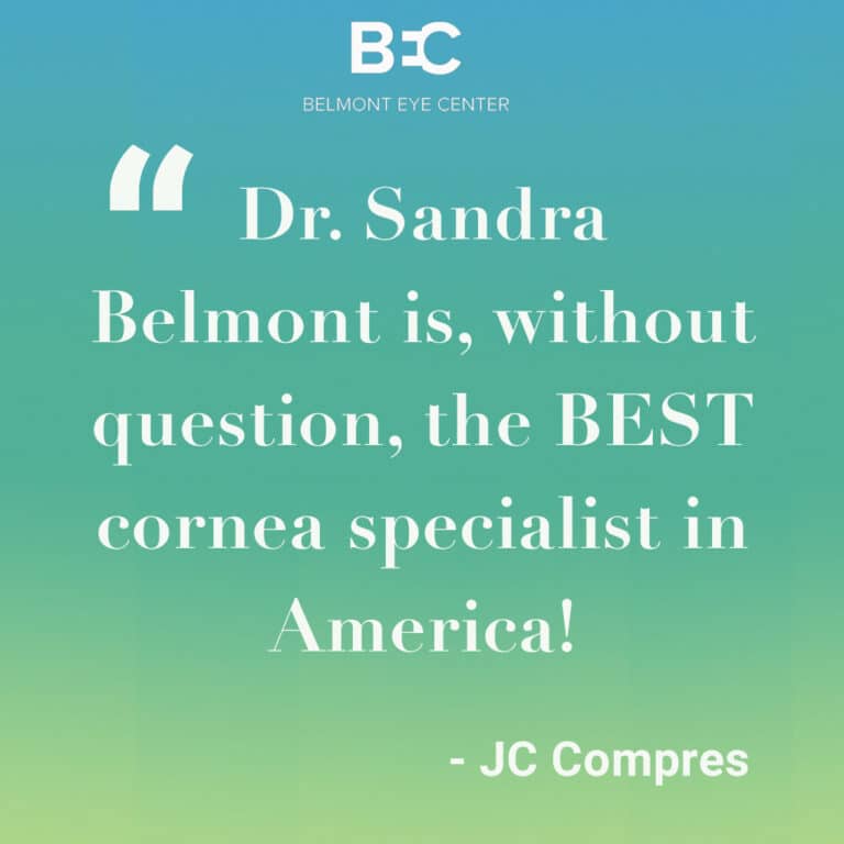 Belmont Eye Center Best Cornea Surgeon in America