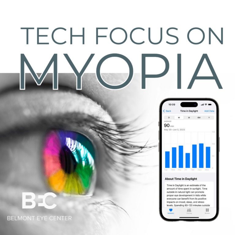 Belmont Eye Center Explores Apple's New Tech Advancements to Combat Myopia in Children