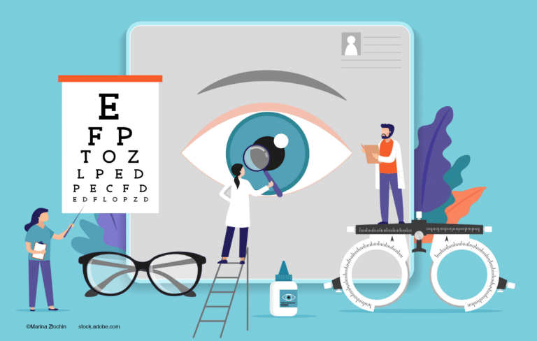 Eye Exam Infographic