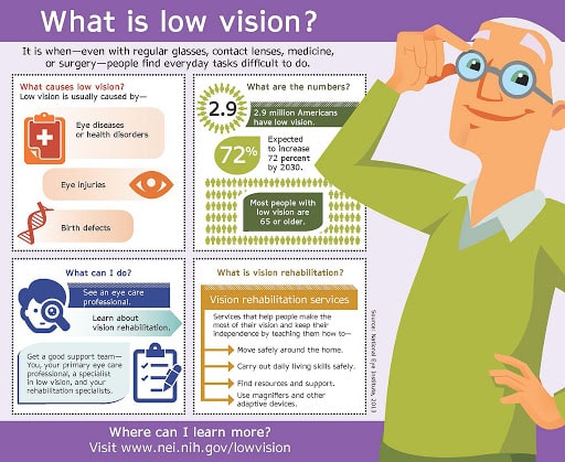 What is low vision